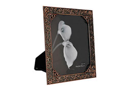 Metal Photo Frame Dark Antique Copper